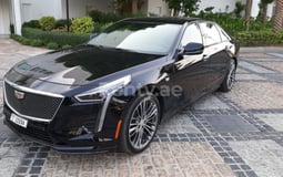 Schwarz Cadillac CT6 zur Miete in Sharjah