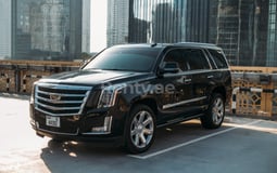 Black Cadillac Escalade Sport for rent in Dubai