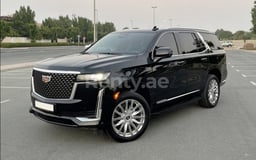 Nero Cadillac Escalade in affitto a Dubai