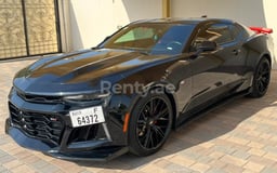 Черный Chevrolet Camaro 3.6V6 ZL1 KIT COUPE в аренду в Sharjah