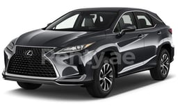 أسود Lexus RX 350 للإيجار في Abu-Dhabi