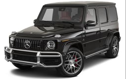 Nero Mercedes G63  AMG in affitto a Dubai