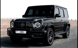 أسود Mercedes G63 AMG Black Edition للإيجار في Dubai