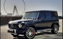 Черный Mercedes G63 AMG в аренду в Abu-Dhabi