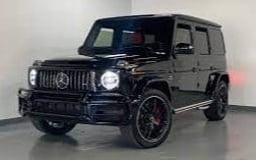 Black Mercedes G63 class for rent in Sharjah