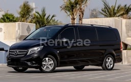 Black Mercedes VITO for rent in Dubai