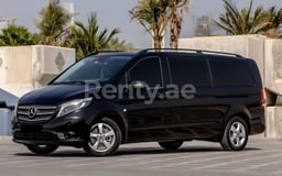 Black Mercedes Vito for rent in Dubai