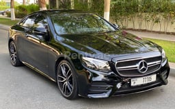 Черный Mercedes-Benz E53 AMG в аренду в Abu-Dhabi