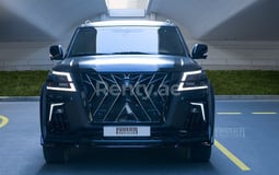 Черный Nissan Patrol Blackhowk в аренду в Dubai