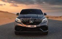 Dark Grey Mercedes GLC-S for rent in Sharjah