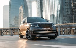 Dark Grey Range Rover Vogue HSE for rent in Dubai
