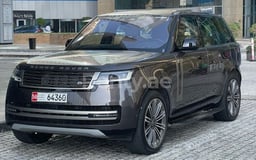 Grey Range Rover Vogue for rent in Sharjah