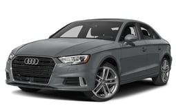 Grey Audi A3 for rent in Abu-Dhabi