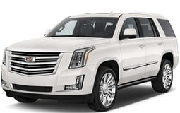 Blanco Cadillac Escalade en alquiler en Abu-Dhabi