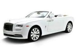 Blanco Rolls Royce Dawn en alquiler en Abu-Dhabi