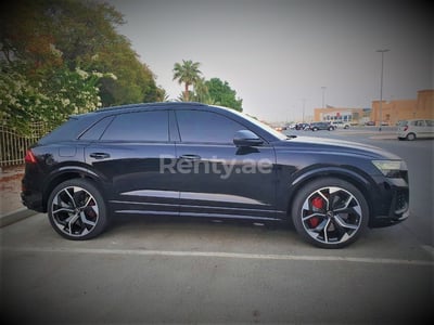 Black RSQ8 for rent in Sharjah 0