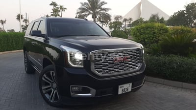 Black GMC Yukon for rent in Abu-Dhabi 0