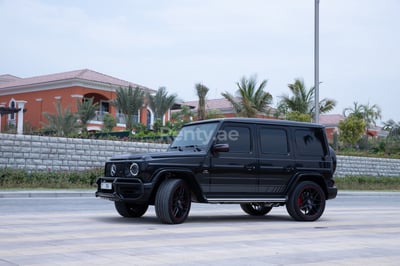 Negro Mercedes-Benz G 63 Edition One en alquiler en Sharjah 0