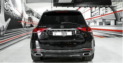 Black Mercedes GLE 450 AMG for rent in Sharjah 1