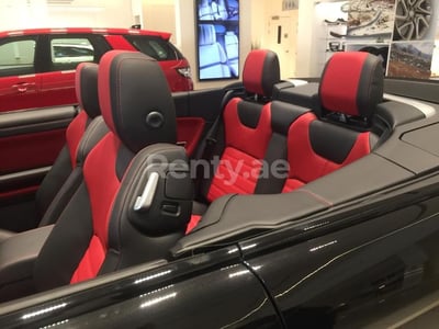 Black Range Rover Evoque for rent in Abu-Dhabi 1