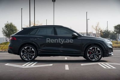 Black RSQ8 for rent in Dubai 0