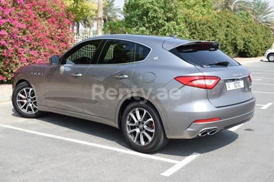 Grey Maserati Levante for rent in Abu-Dhabi 0