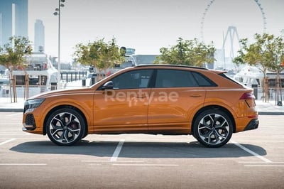 Orange RSQ8 for rent in Dubai 0