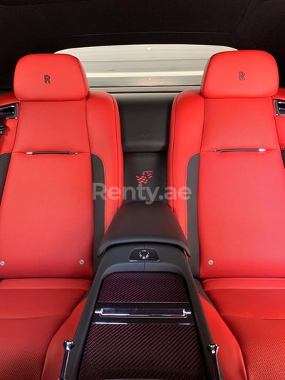 Red Rolls Royce Dawn for rent in Abu-Dhabi 0