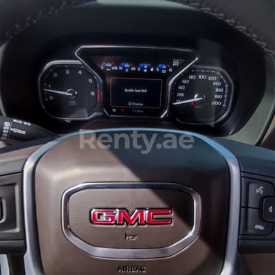 White GMC Yukon for rent in Sharjah 0