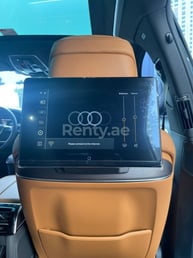 Black Audi A8 for rent in Abu-Dhabi 6