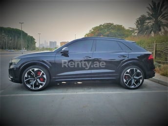 Black RSQ8 for rent in Sharjah 5