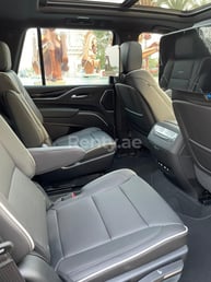 Black Cadillac Escalade Platinum S for rent in Dubai 2