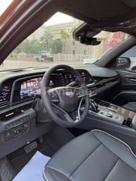 Black Cadillac Escalade Platinum S for rent in Dubai 5