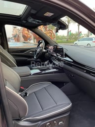 Black Cadillac Escalade Platinum S for rent in Dubai 6