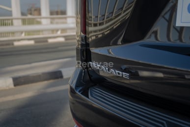 Black Cadillac Escalade for rent in Dubai 6