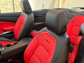 Black Chevrolet Camaro for rent in Dubai 0