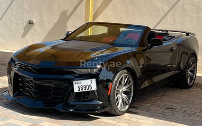 Black Chevrolet Camaro for rent in Dubai