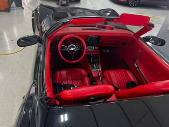 Black Chevrolet Corvette for rent in Dubai 0