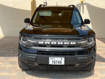 Black Ford Bronco for rent in Dubai 1
