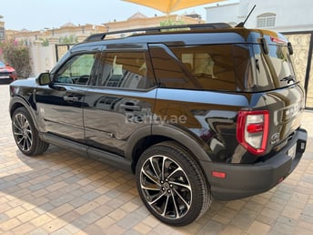 Black Ford Bronco for rent in Dubai 4