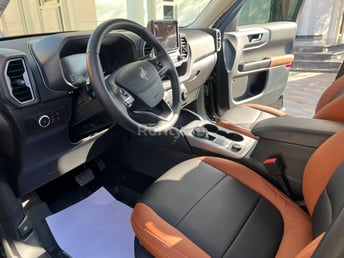 Black Ford Bronco for rent in Dubai 9