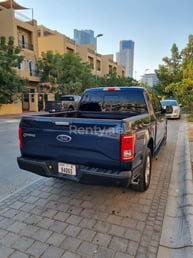 Black Ford F150 for rent in Abu-Dhabi 2