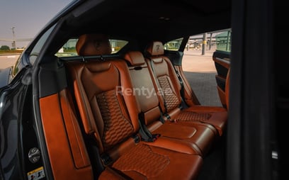 Black Lamborghini Urus for rent in Dubai 6
