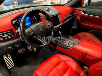 Black Maserati Levante for rent in Dubai 4