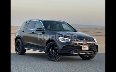 Grey Mercedes GLC for rent in Sharjah