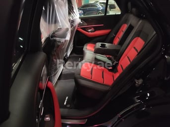 Black Mercedes GLE 63 S AMG for rent in Abu-Dhabi 3