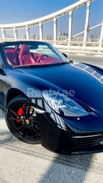 Black Porsche Boxster for rent in Dubai 0