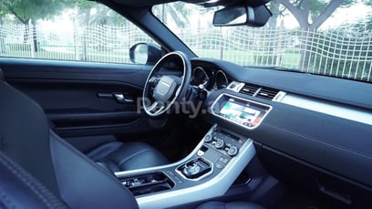 Black Range Rover Evoque for rent in Sharjah 2