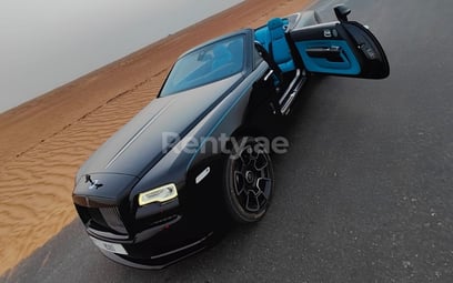 Black Rolls Royce Dawn for rent in Abu-Dhabi