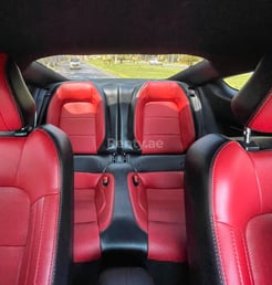 Blue Ford Mustang GT Premium V8 for rent in Dubai 2